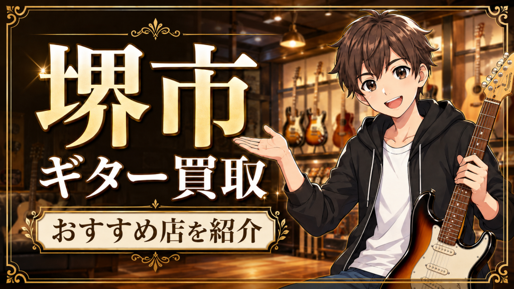 ギター 買取 堺