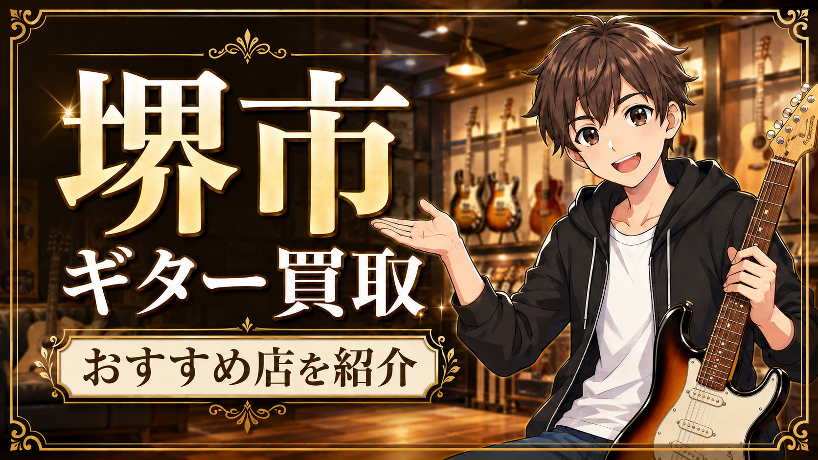ギター 買取 堺