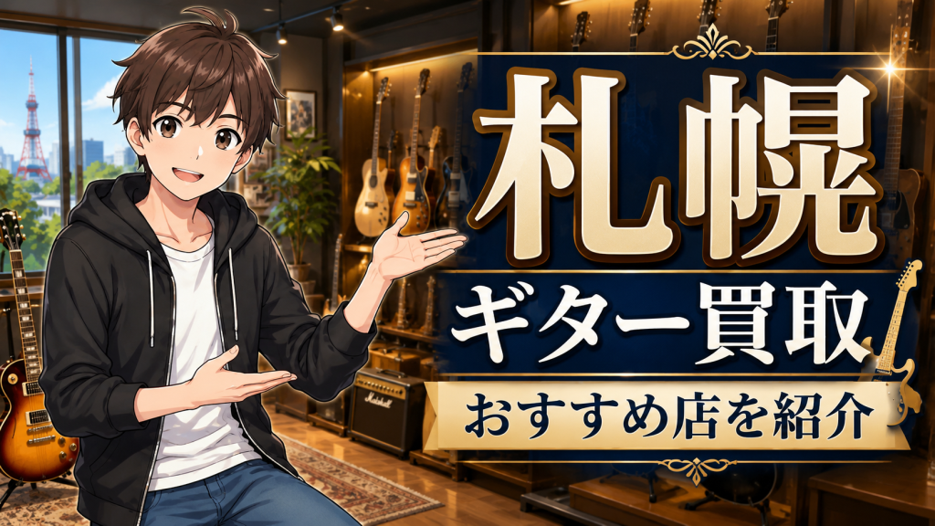 ギター 買取 札幌